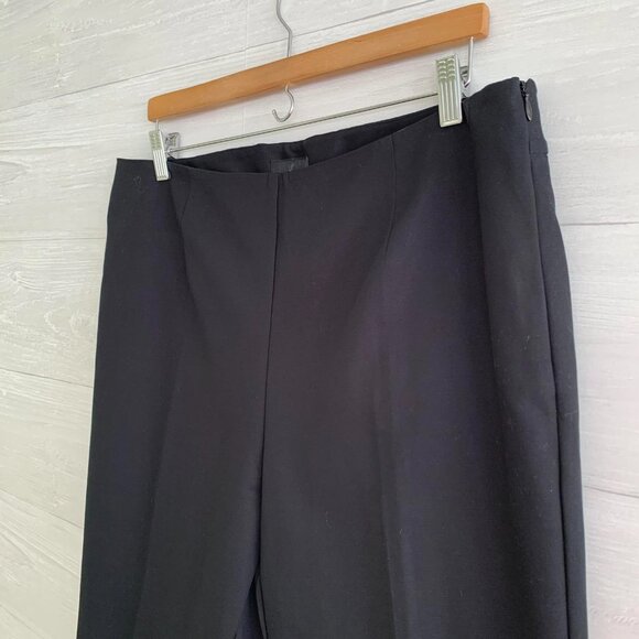 NWT Gallia Moda - Black cotton cropped pants, sz 16 - Picture 2 of 6